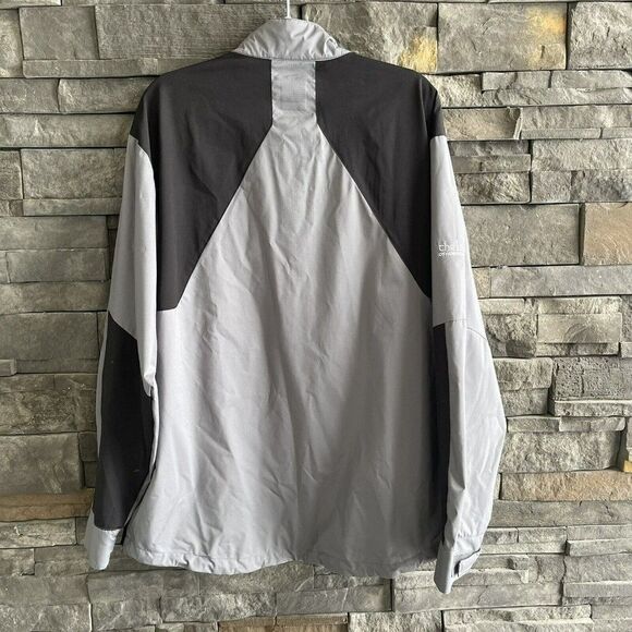 Callaway Men’s Gray Windbreaker Stitching On Sleeve‎ Size XL - Picture 2 of 4